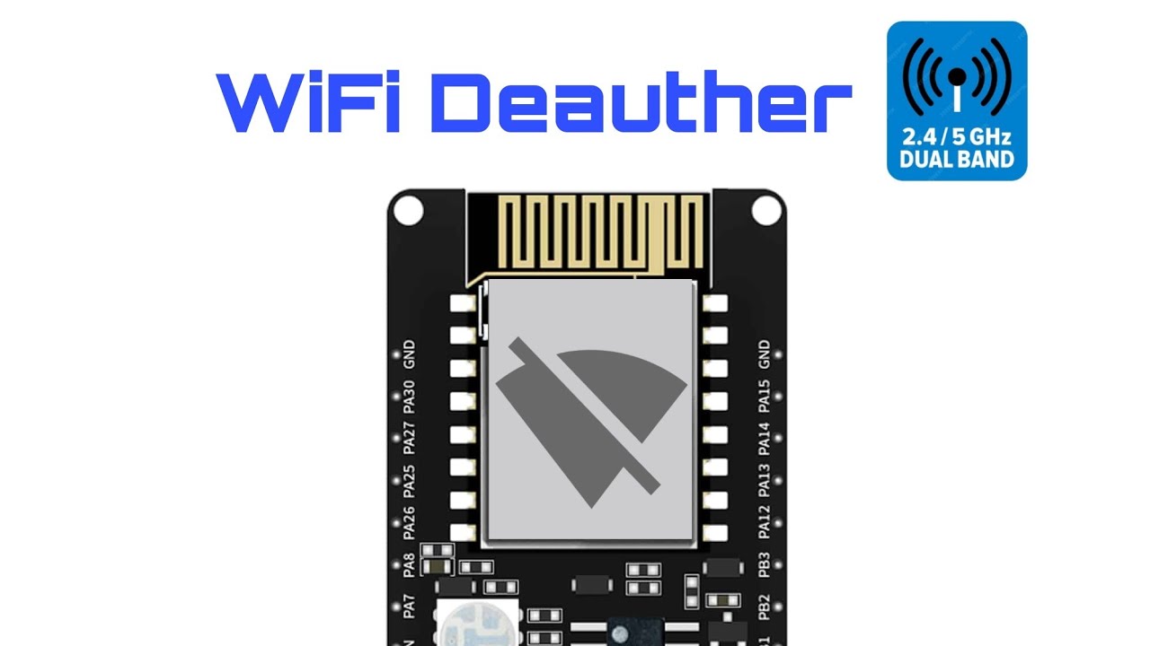 WiFi Deauther on 5Ghz Band - RTL8720DN,BW-16