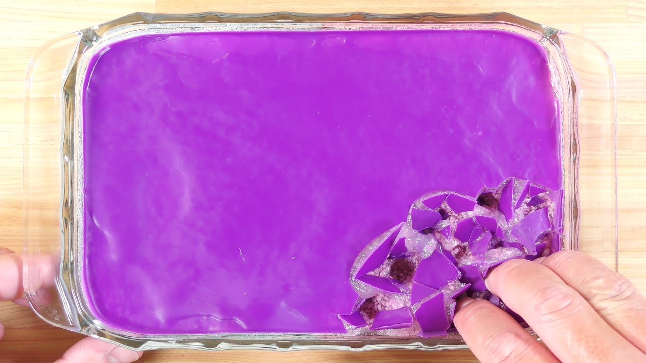 【DIY】究極のパキパキゼオライトスライム作ってみた【slime ASMR】