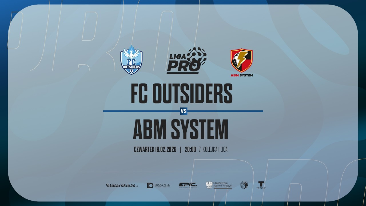FC OUTSIDERS - ABM SYSTEM | PRO LIGA, Sezon Zima 2026 - 19.02.2026
