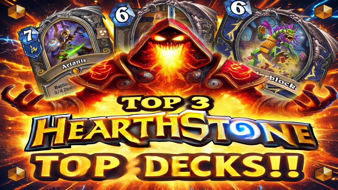 Best Hearthstone Decks for Legend | Top 3 Meta Decks to Climb FAST!