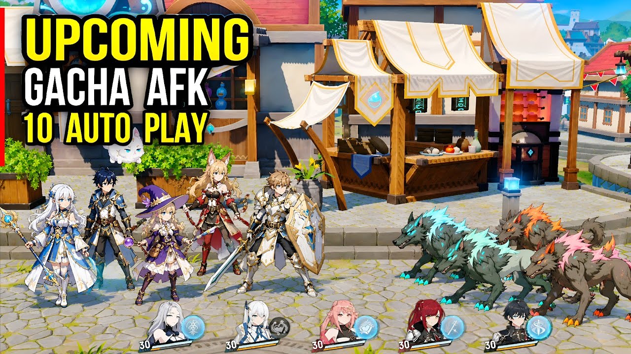 Топ-10 лучших ожидаемых IDLE RPG для Android | (GACHA) игры для Android и iOS (AFK, автоигра, гача)