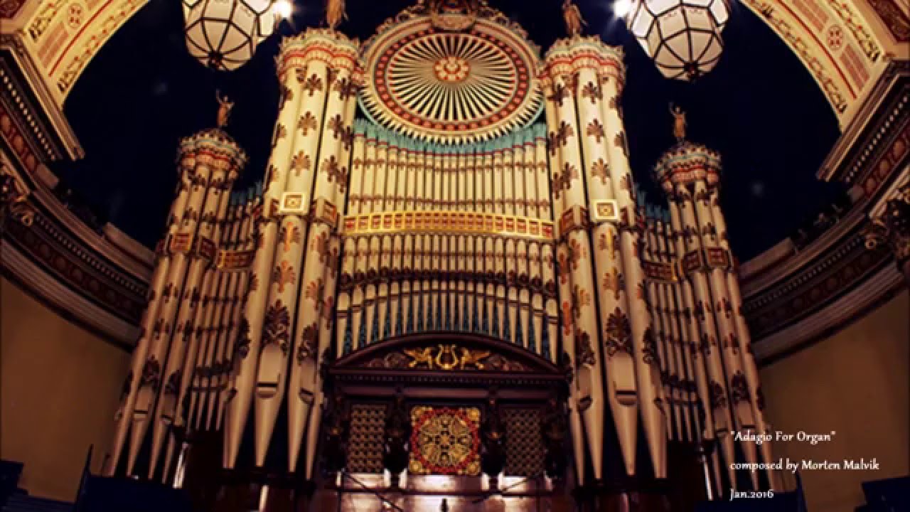 Emotional music for pipe organ - 