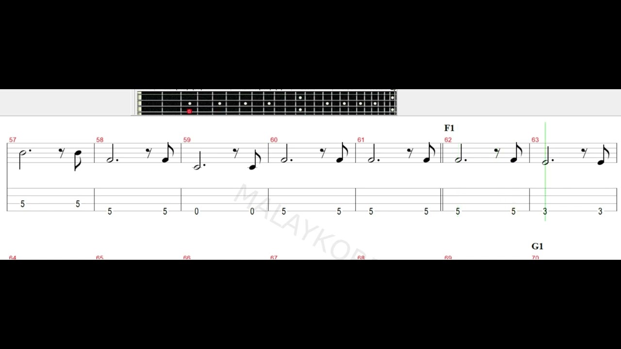 Search & Wings - Gemuruh Bass Tab