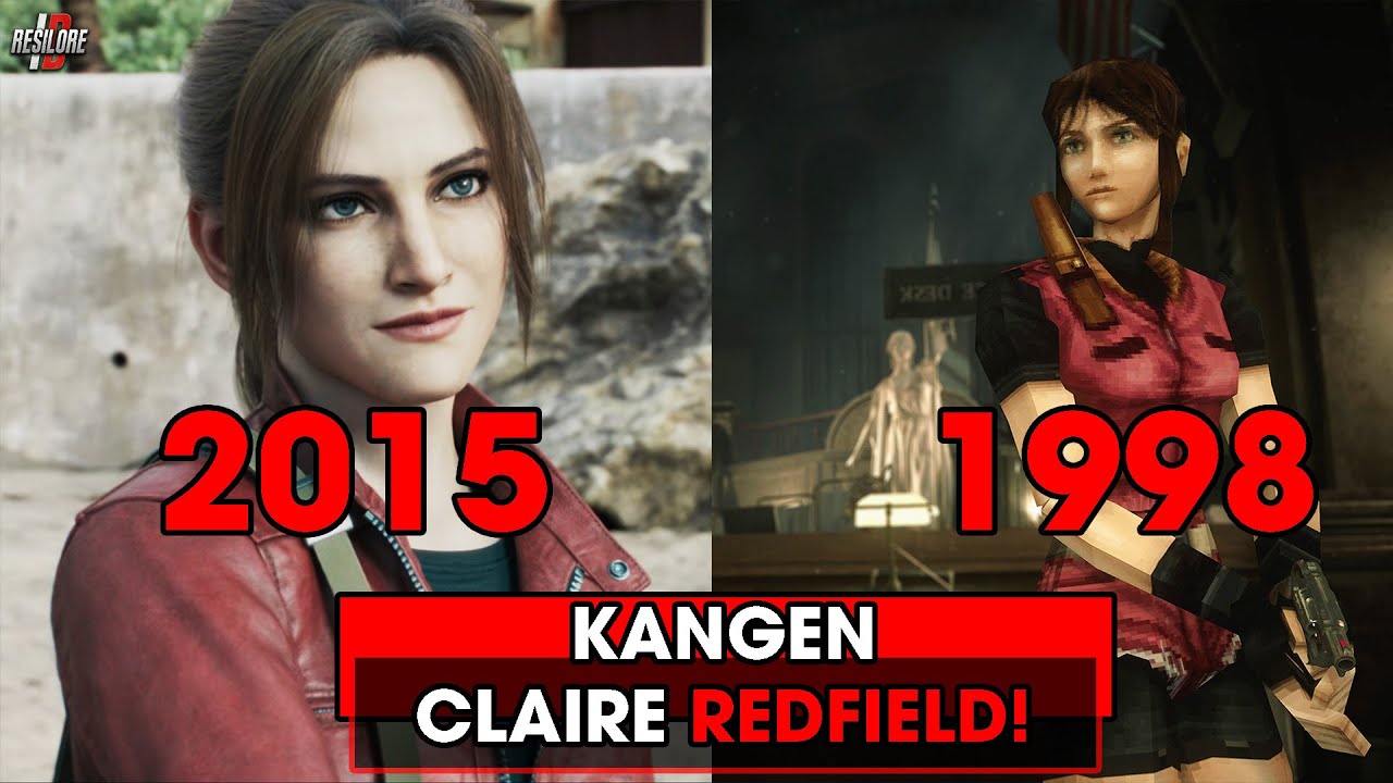 Evolusi Claire Redfield Di Resident Evil! (1998 - 2015)