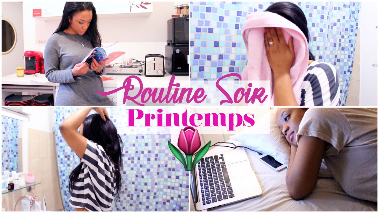 Night Routine 🌷 Spring Edition  || CeriseDaily 🍒