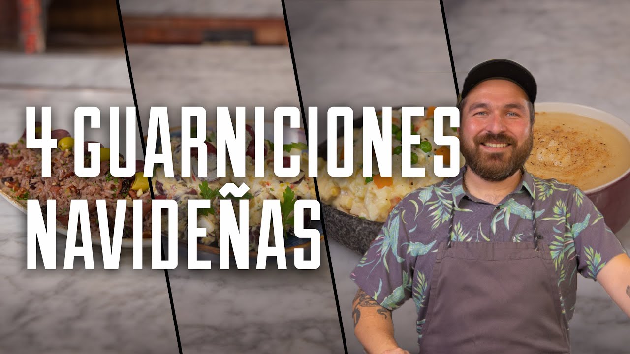 TE ENSE&Ntilde;O A PREPARAR 4 GUARNICIONES NAVIDE&Ntilde;AS F&Aacute;CILES | GIACOMO BOCCHIO