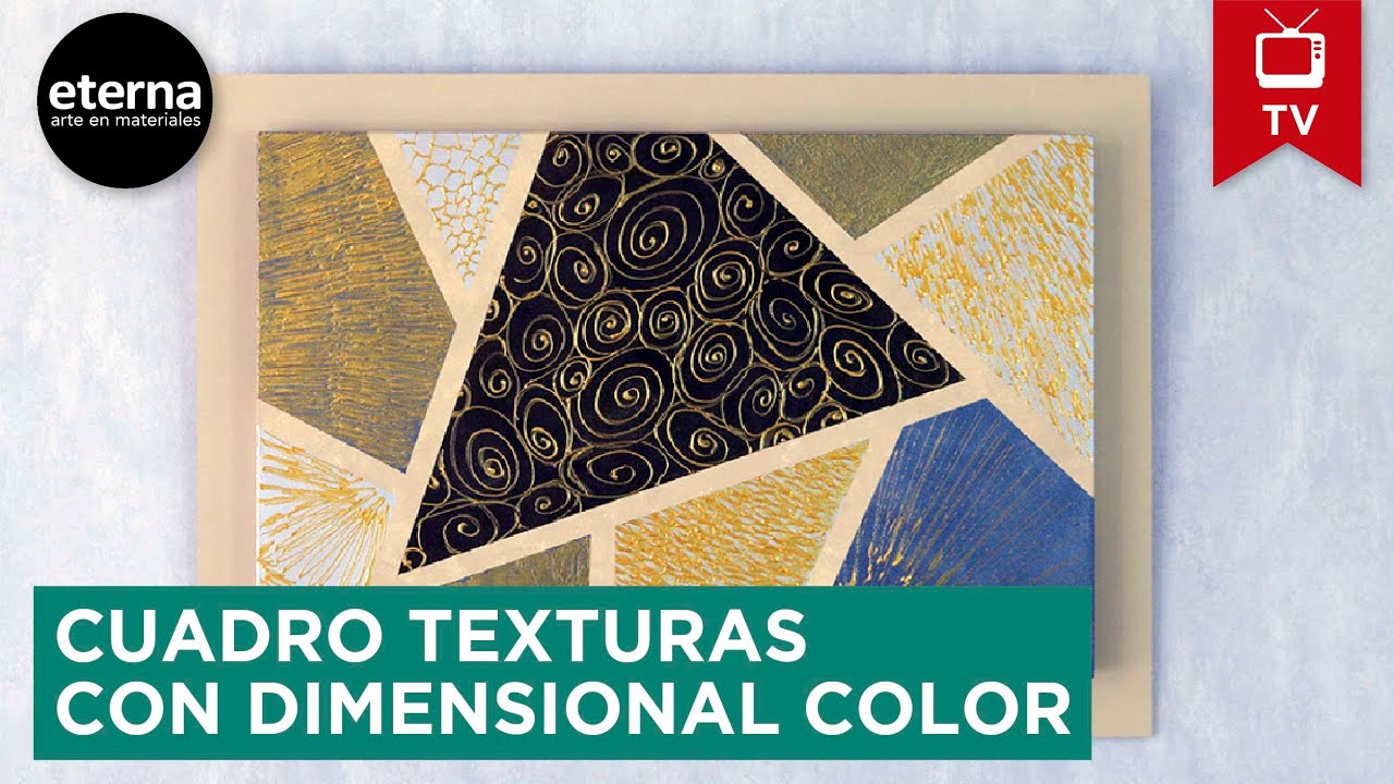 Técnica · Cuadro con texturas