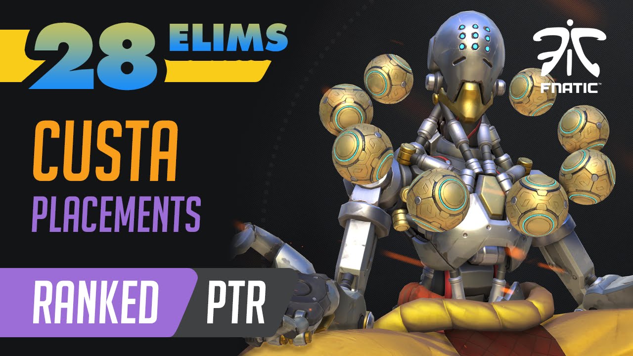 [0217][Placements] Fnatic Custa as Zenyatta on King's Row Hybrid PTR