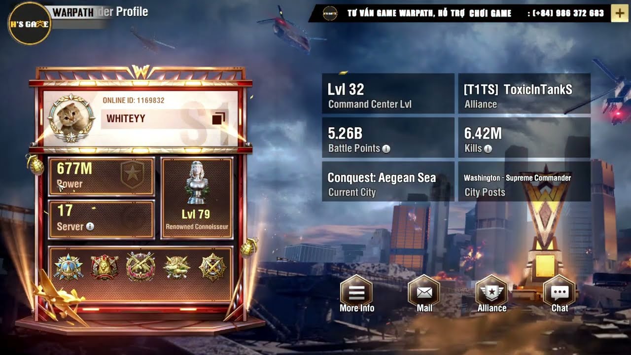 Bộ sưu tập Lv79 khó chống lại Bộ sưu tập Lv40 | 2 vs 1 | Warpath