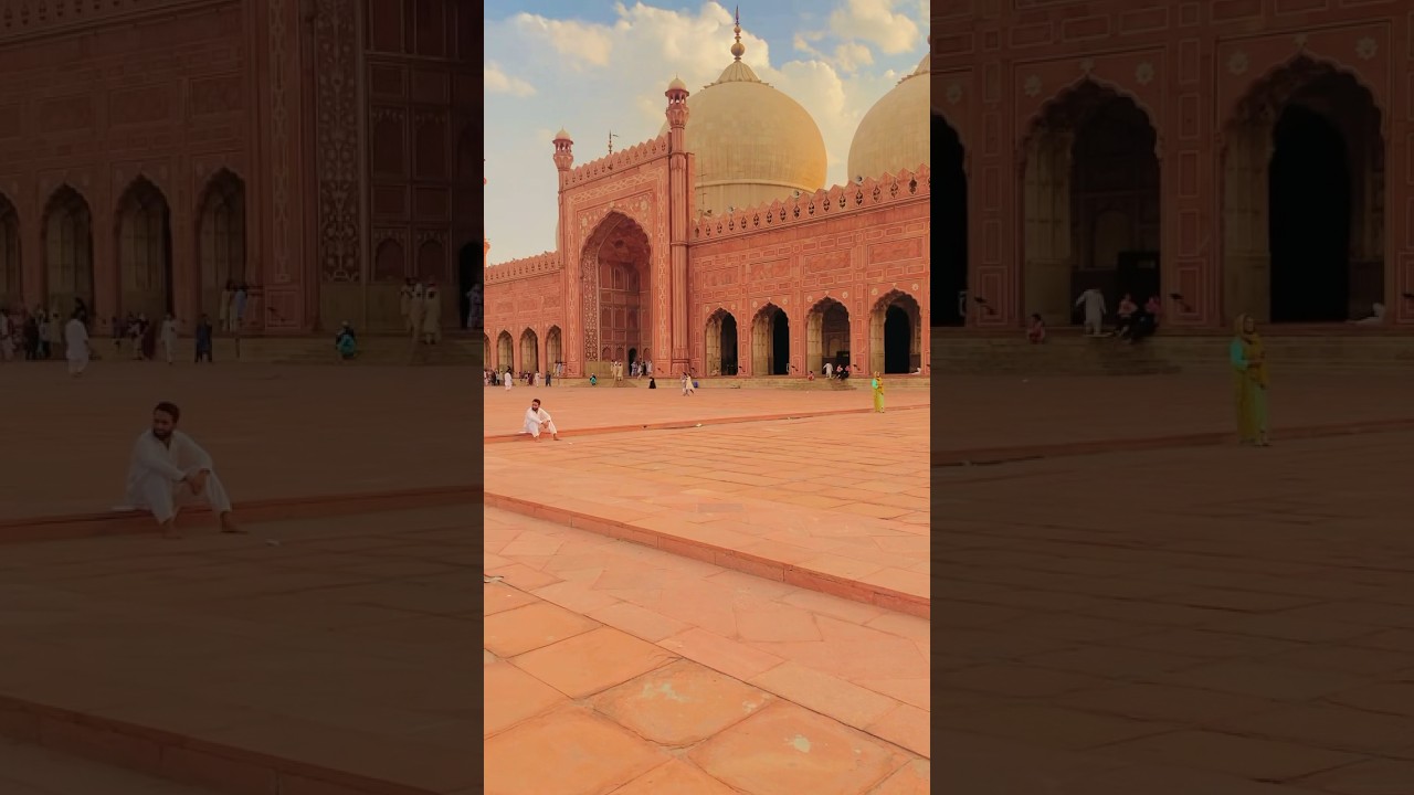 #shortvideo #shortsvideo #pakistan #punjab #indain #india  #lahore amazing masjid || Badshahi masjid