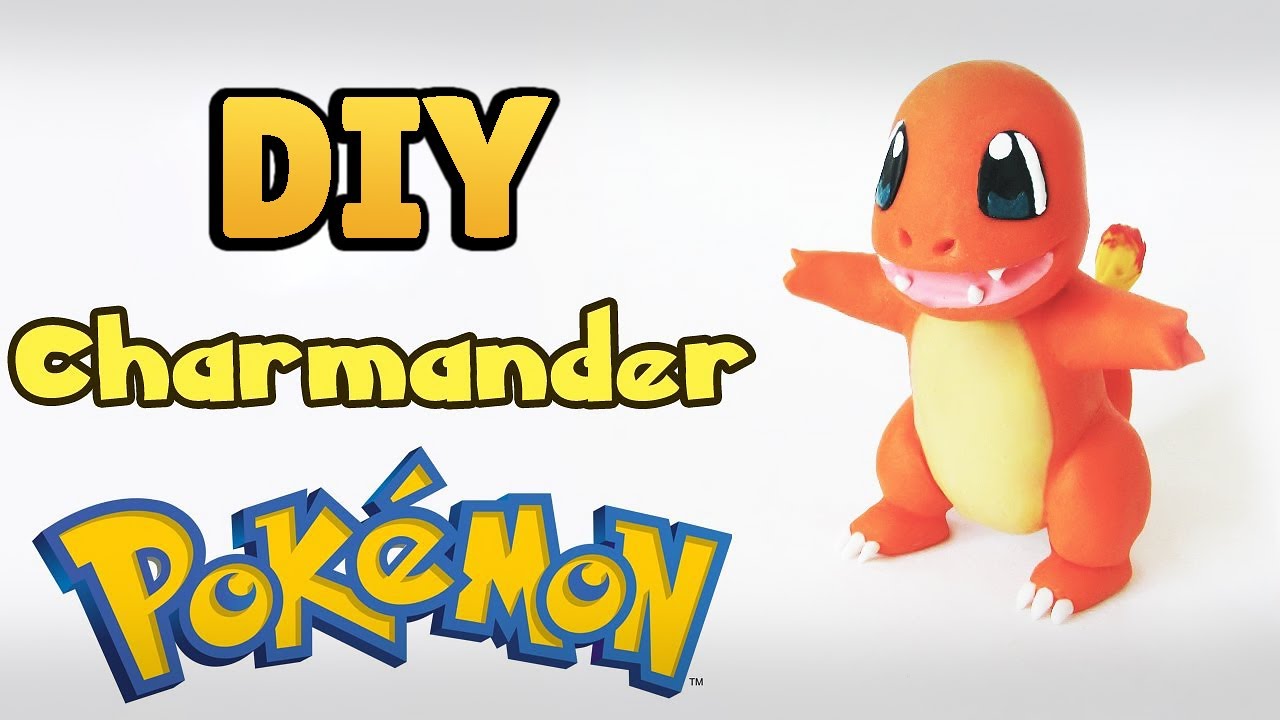 DIY: COMO FAZER CHARMANDER DE POKÉMON | Ideias Personalizadas - DIY #diyanime