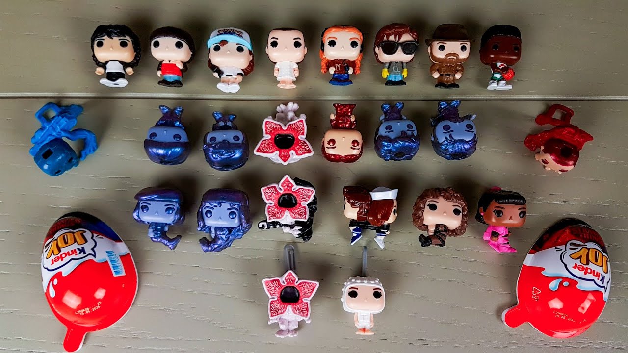 KINDER JOY STRANGER THINGS FUNKO | Τέλος και αυτή η συλλογή και το μυστικό ήταν οι ανταλλαγές!