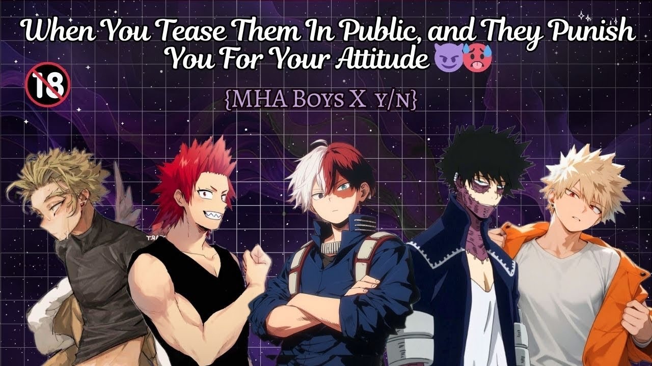 You tease them😈 in public and they punish you back home