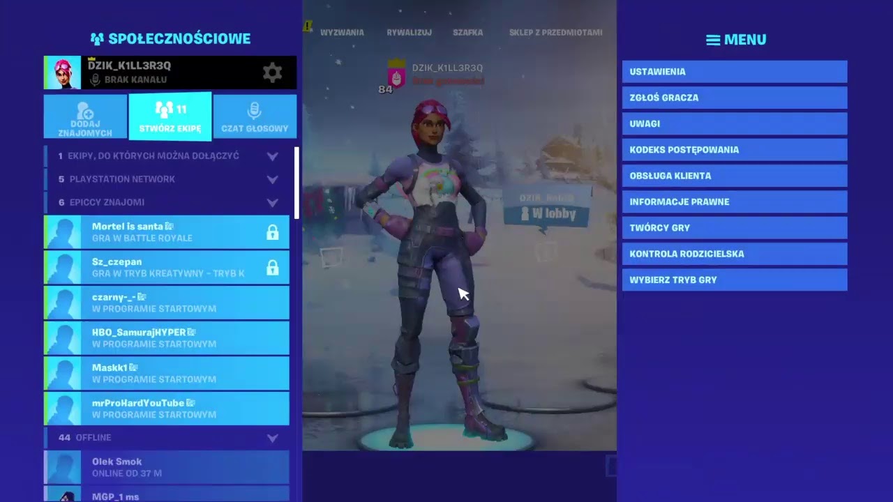 Kupiłem se klawe więc jest ćwiczone FORTNITE