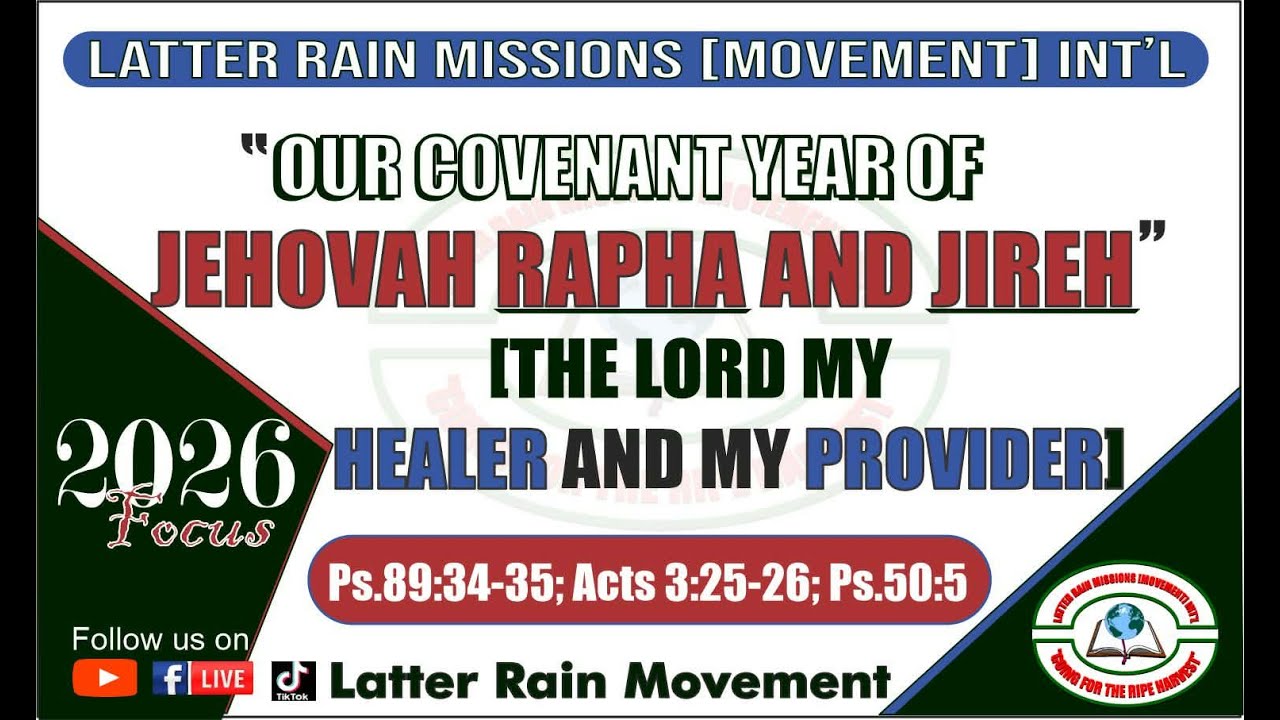 OPEN HEAVEN DOUBLE PORTION SERVICE TAGGED: ANOINTING FOR DIVINE PROMOTION'|SUNDAY| MARCH 8, 2026