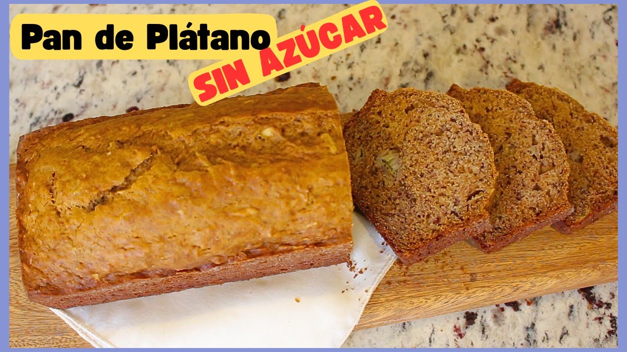 PAN DE PLÁTANO Y MANZANA SIN AZÚCAR