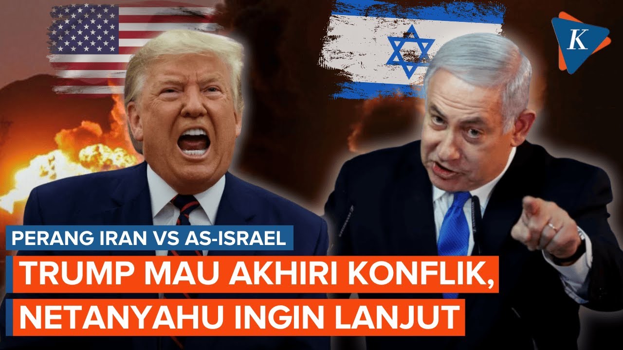 Конфликт между США и Израилем: Трамп хочет окончания войны, но Нетаньяху продолжает нападки на Иран.