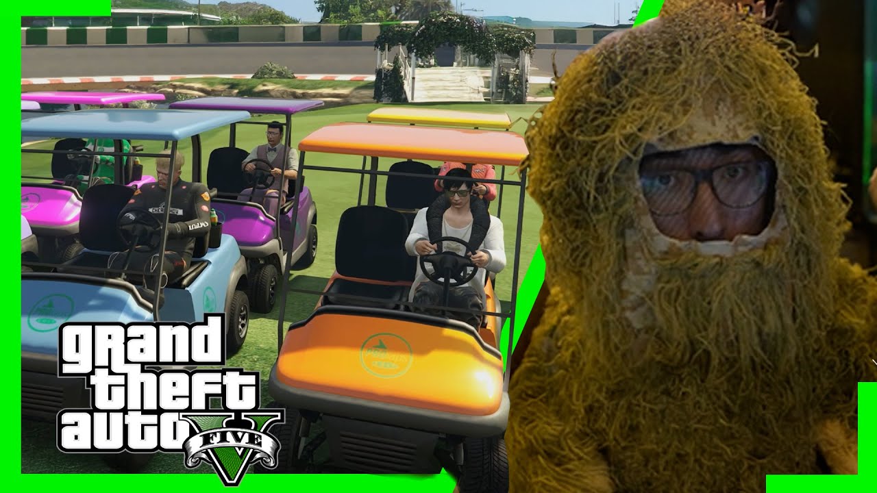 GTA VELHO no CEN&Aacute;RIO NOVO!! - GTA V Corridas Malucas #529