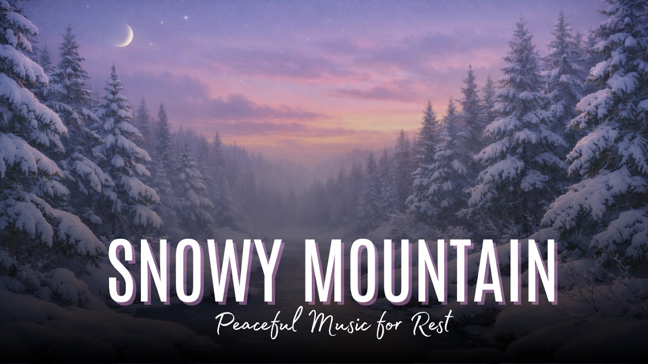 Snowy Mountain Forest — Calm Ambient Music for Focus & Relaxation