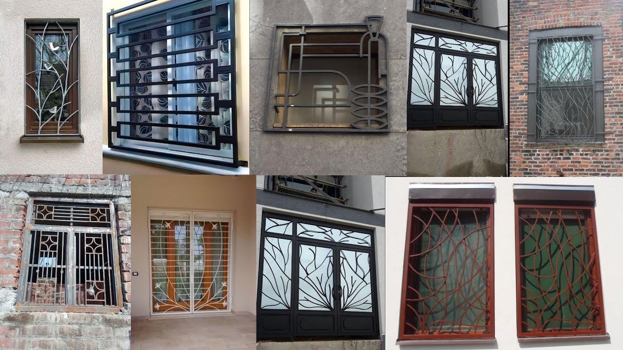 Top 42 Best Iron Window Grill Design 2025 || Design Of Grills For Windows ||se