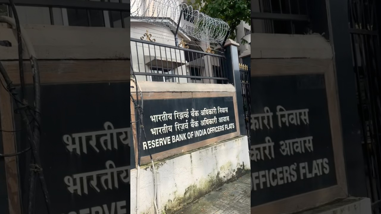 RBI GRADE B QUARTERS MUMBAI #rbigradeb #rbi  #gradeb #officerflat