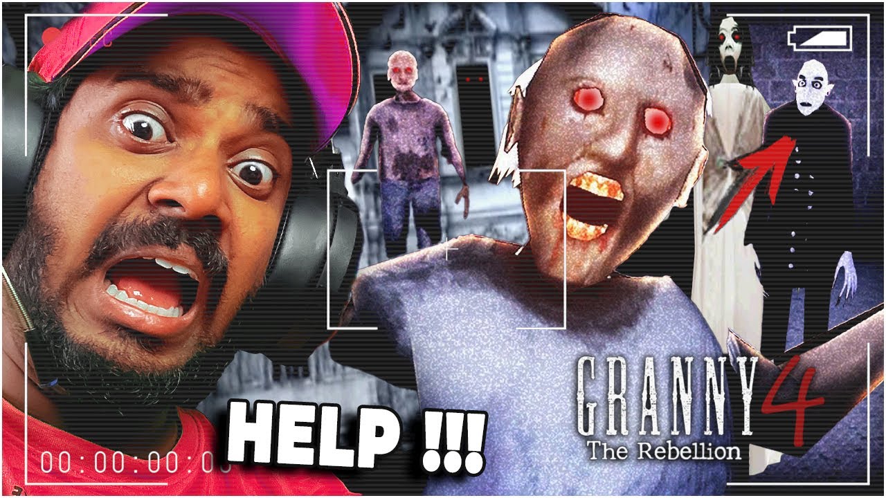 I am STUCK IN GRANNY's NEW HOUSE... 😱😰 #horrorgaming #gameplay #granny