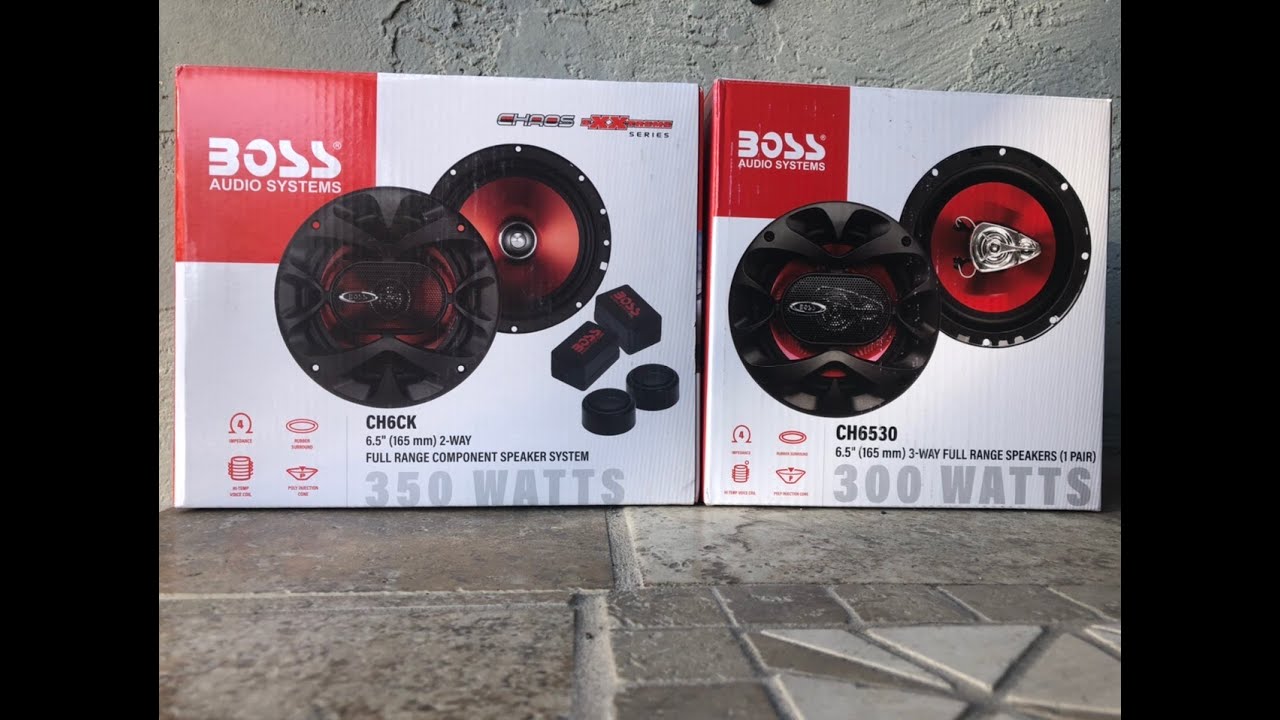 Boss CH6CK and CH6530 speaker upgrade 2004 Chevy Silverado part 3 of 3 (#32)