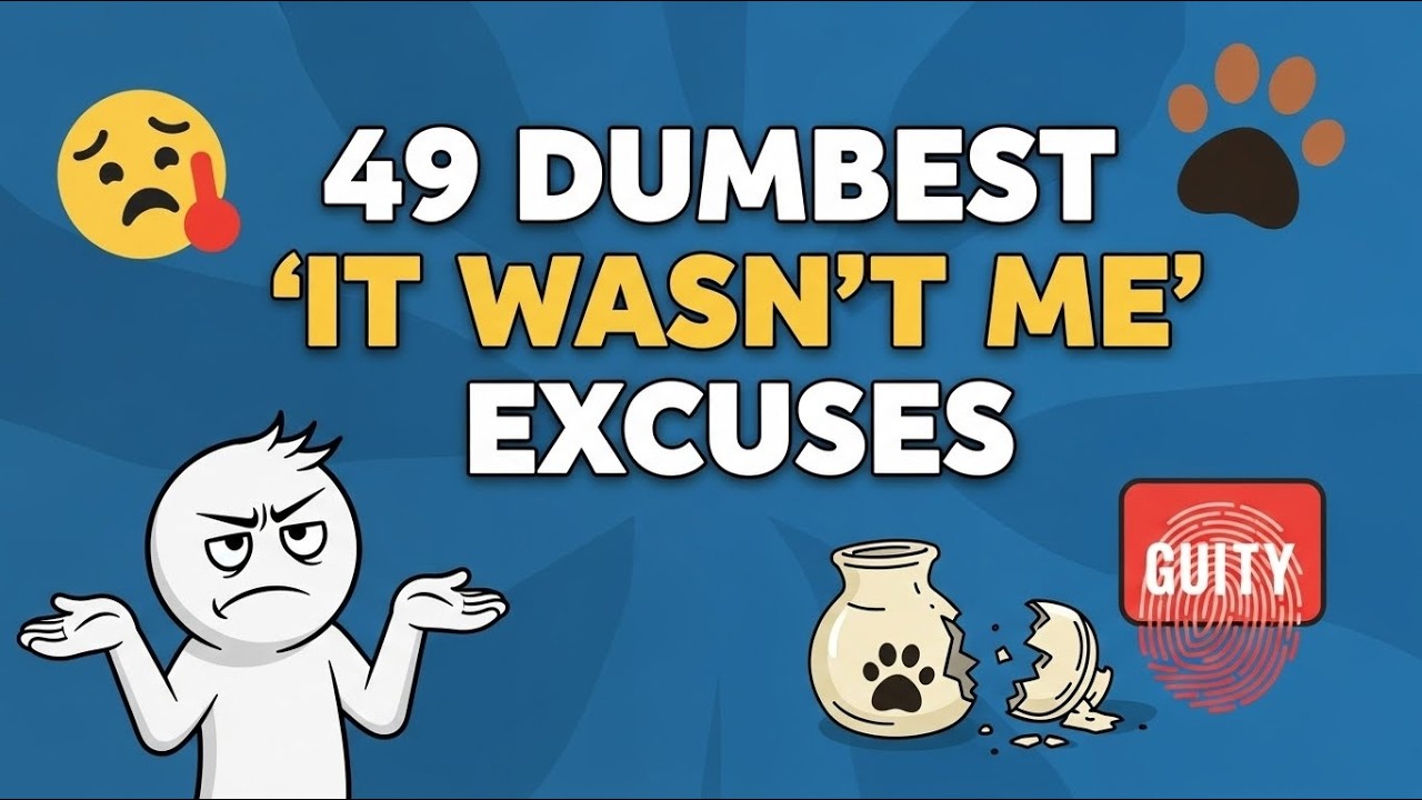 The 49 Dumbest Excuses People Ever Used (And Failed Miserably)