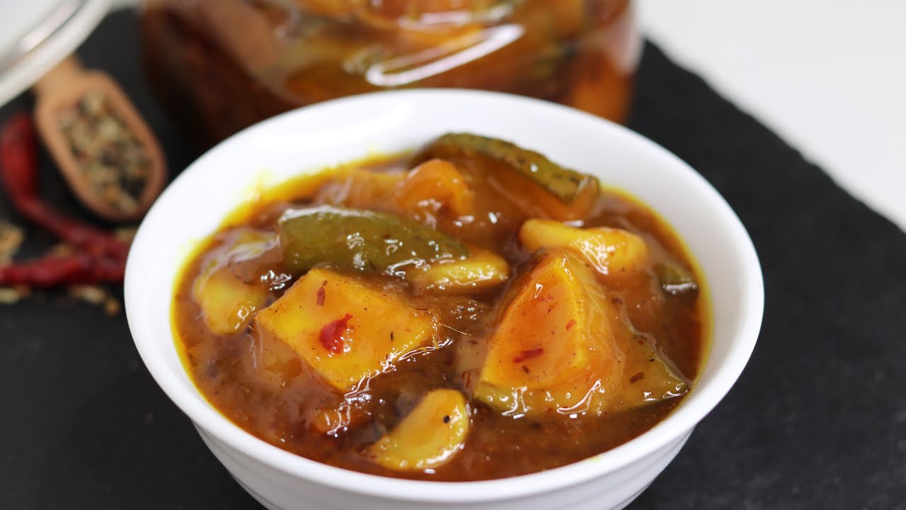 টক ঝাল মিষ্টি আমের আচার ( ইনস্ট্যান্ট আমের আচার রোদে দেওয়ার ঝামেলা ছাড়াই)॥ Amer Achar ॥ Manga Pickle