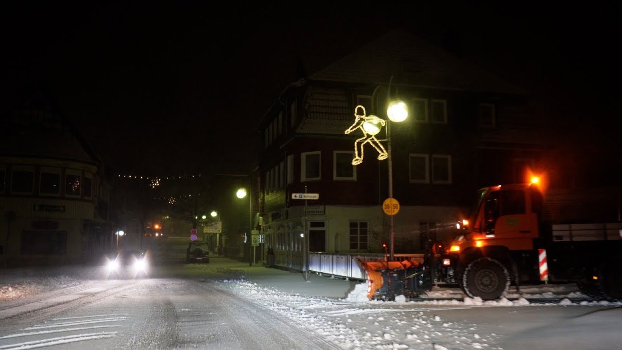Harzrundfahrt im Schneesturm von Elend über Braunlage bis Torfhaus