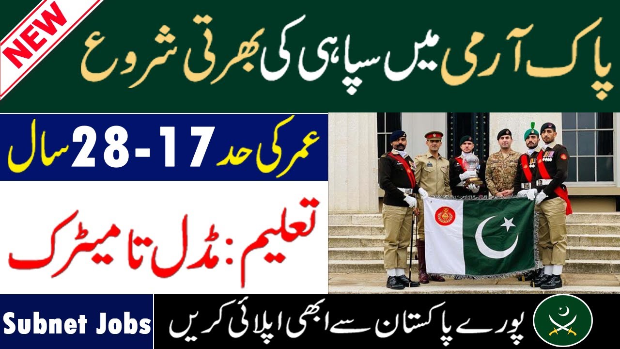 FWO Pak Army Solders Jobs 2021 | Pak army latest sepoy jobs 2021 | FWO New Jobs 2021 | Army Jobs