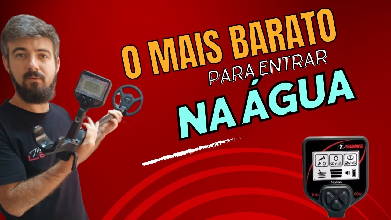 DETECTOR DE METAIS para INICIANTE | 1 St Swing Nokta