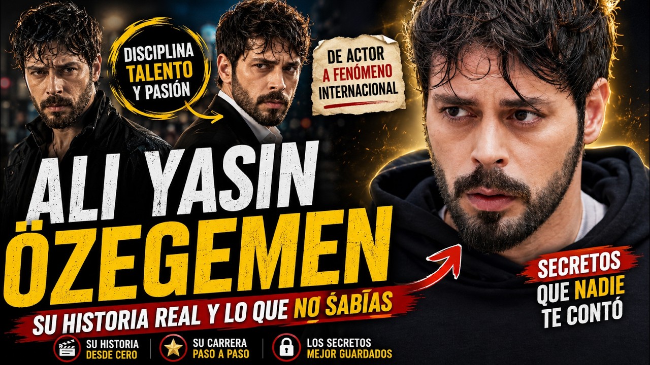 🌟 Ali Yasin Özegemen | Su Historia, Carrera y Secretos que No Sabías 🎬