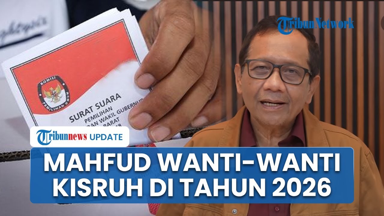 Mahfud MD Wanti-wanti Potensi Kisruh Nasional 2026 Imbas Pilkada Tak Langsung: Politik Memanas