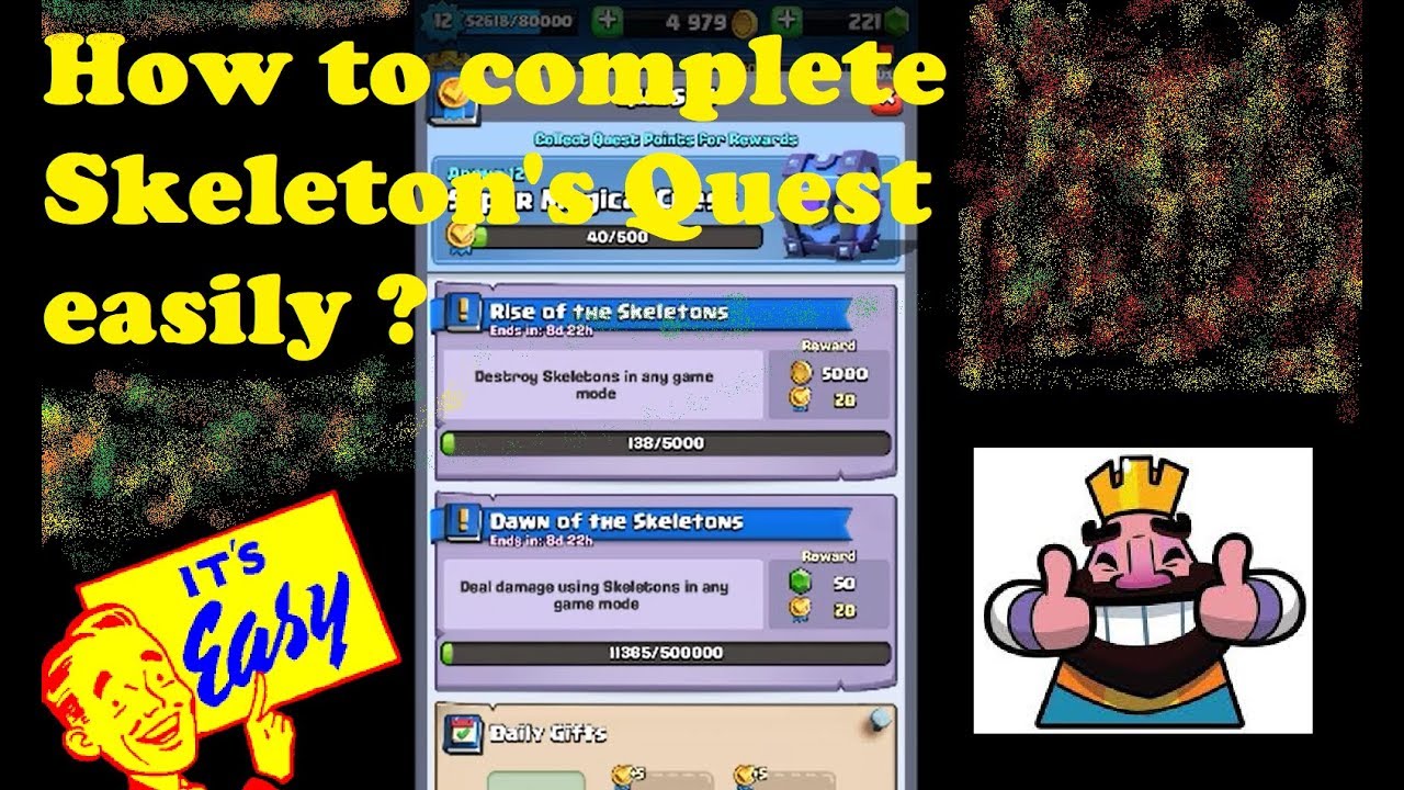 How to complete new Skeleton Quest Fast