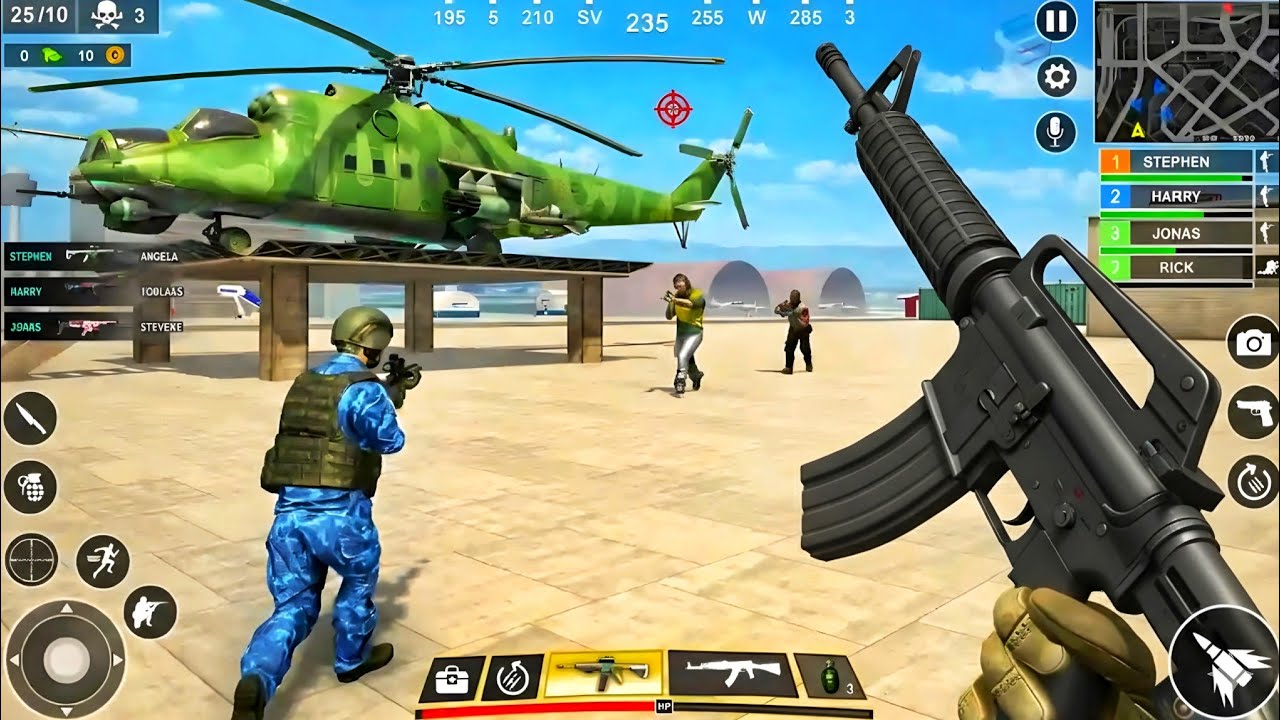 Anti-Terrorist Combat Mission - Survival Mission FPS Shooting GamePlay #14 