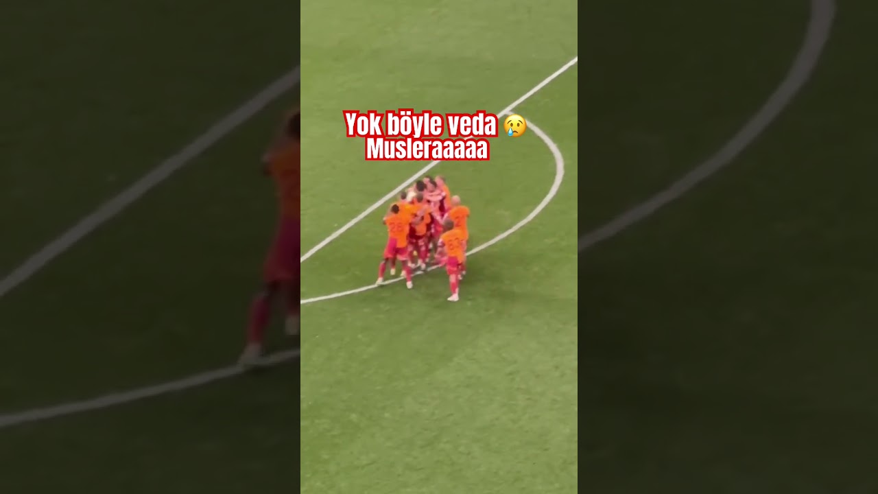 Muslera&rsquo;nın veda anı #galatasaray #muslera
