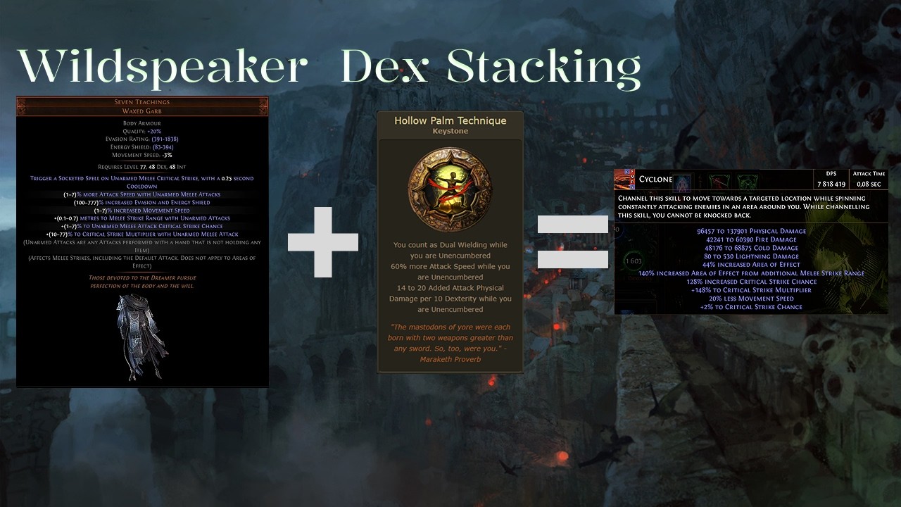 Path of exile Legacy of pherecia 2.0 Spin to Win Dex stacking