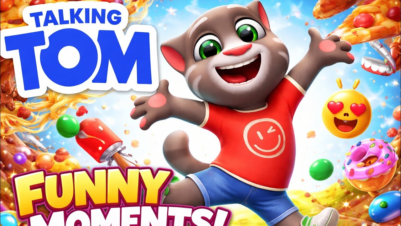 MY TALKING TOM FUNNY LIVE STREAM