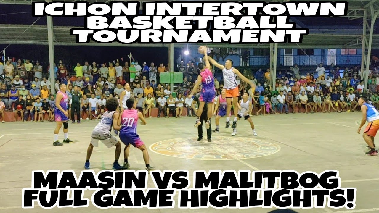 Maasin vs Malitbog Full game highlights | Ichon Intertown Basketball Tournament
