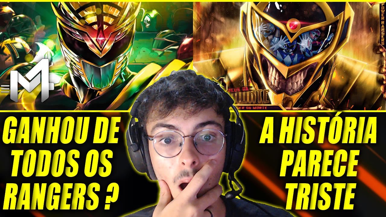 (NÃO CONHECIA ELES!) REACT 2 em 1 - M4RKIM - Lord Drakkon e Ranger Da Morte (Power Rangers)