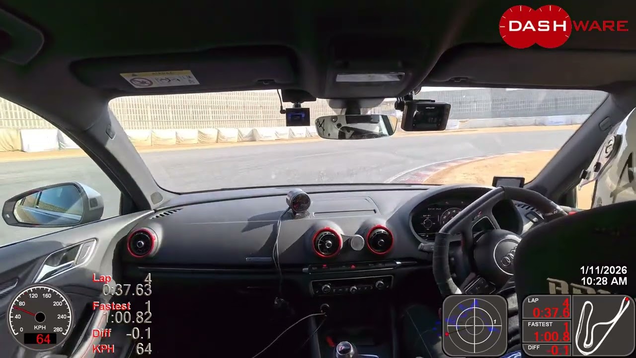 2026.01.11 筑波サーキット　TC2000 1'00.635 AUDI RS3 8V