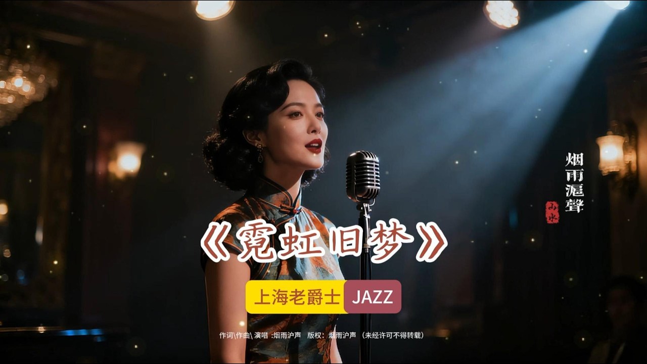 霓虹旧梦2  / 2026抖音热歌｜老上海爵士 – 烟雨沪声音乐馆