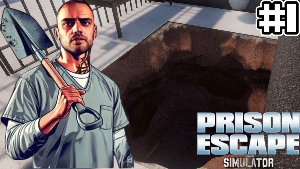 СМОГУ ЛИ Я СБЕЖАТЬ? Копаю туннель в тюрьме 🔥  Prison Escape Simulator: Dig Out. #1