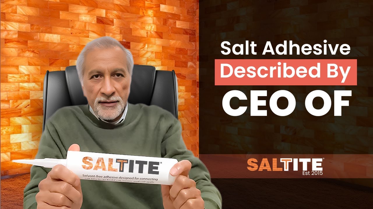 Himalayan Salt Adhesive Glue: The TRUTH Revealed! | Saltite for Salt Wall Construction 🧱
