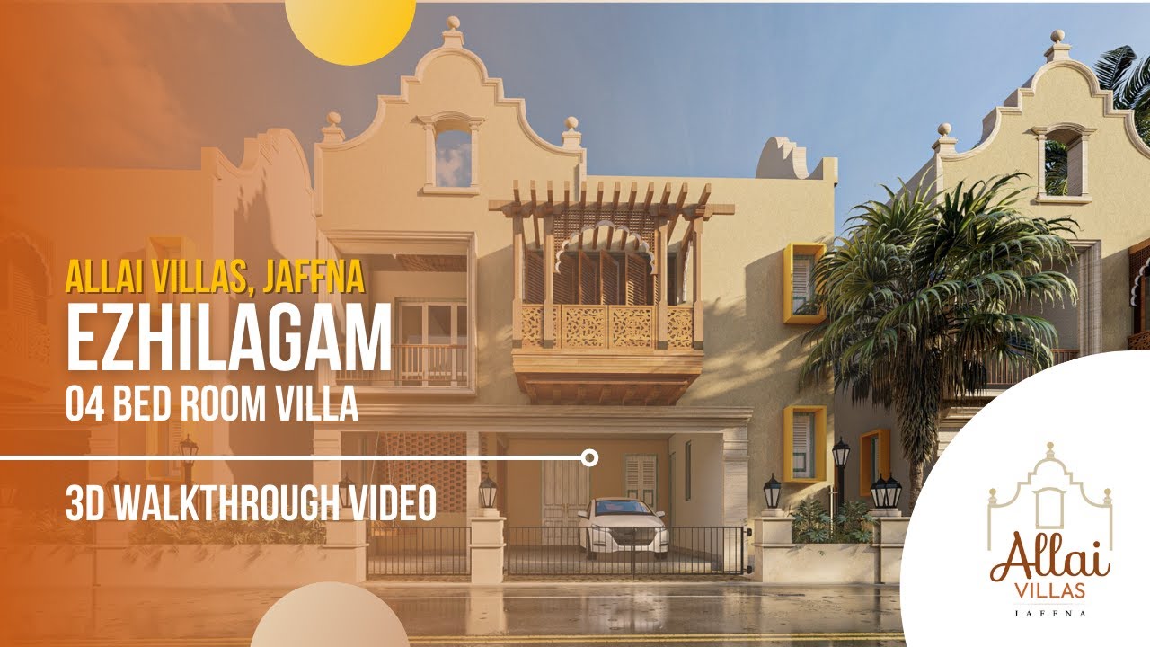 Ezhilagam | 04 Bedrooms Villa | Allai Villas Jaffna