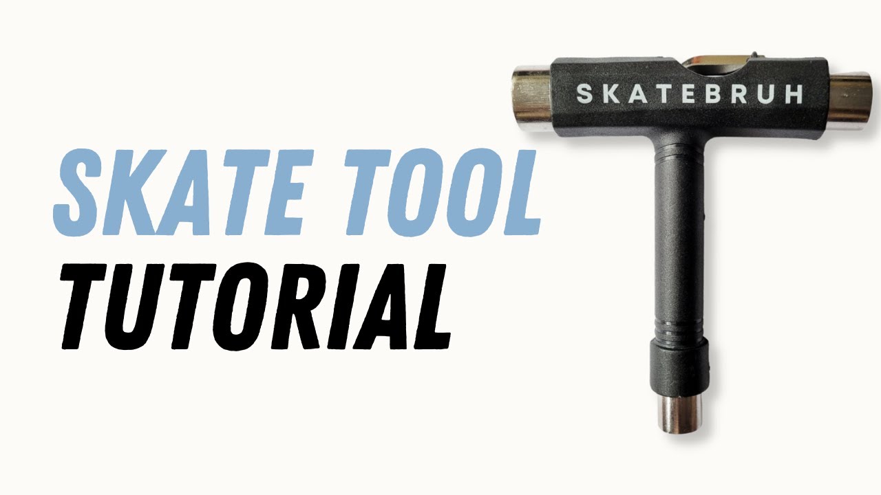 How to use a skate tool
