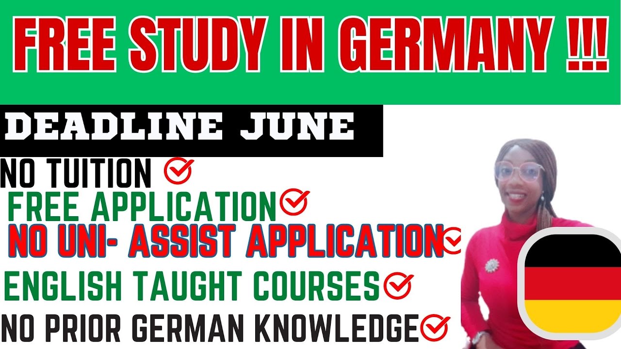 HOW TO STUDY IN GERMANY FOR FREE/ LUDWIGS MAXIMILIANS UNIVERSITAT MUCHEN/ NO UNI-ASSIS APPLICATION