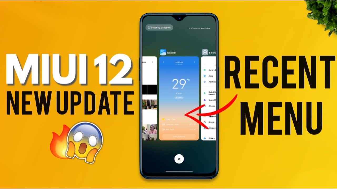 [NEW] MIUI 12 RECENT MENU Update: Now Change Recent Menu Like STOCK ANDROID in MIUI 12 🔥🔥