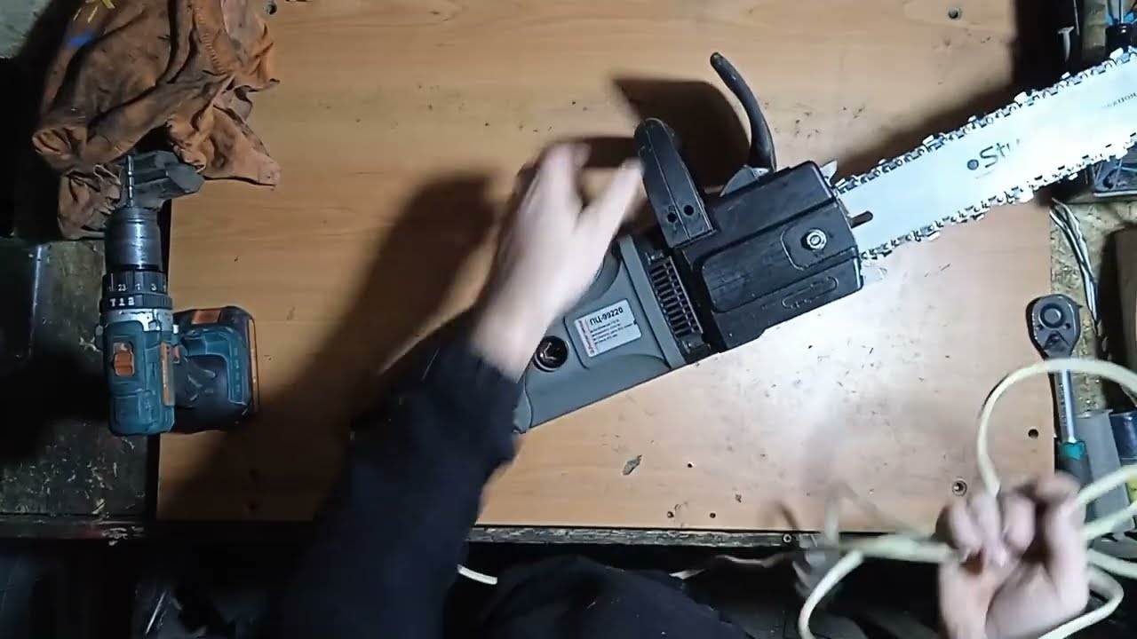 Акумуляторна пила своїми руками